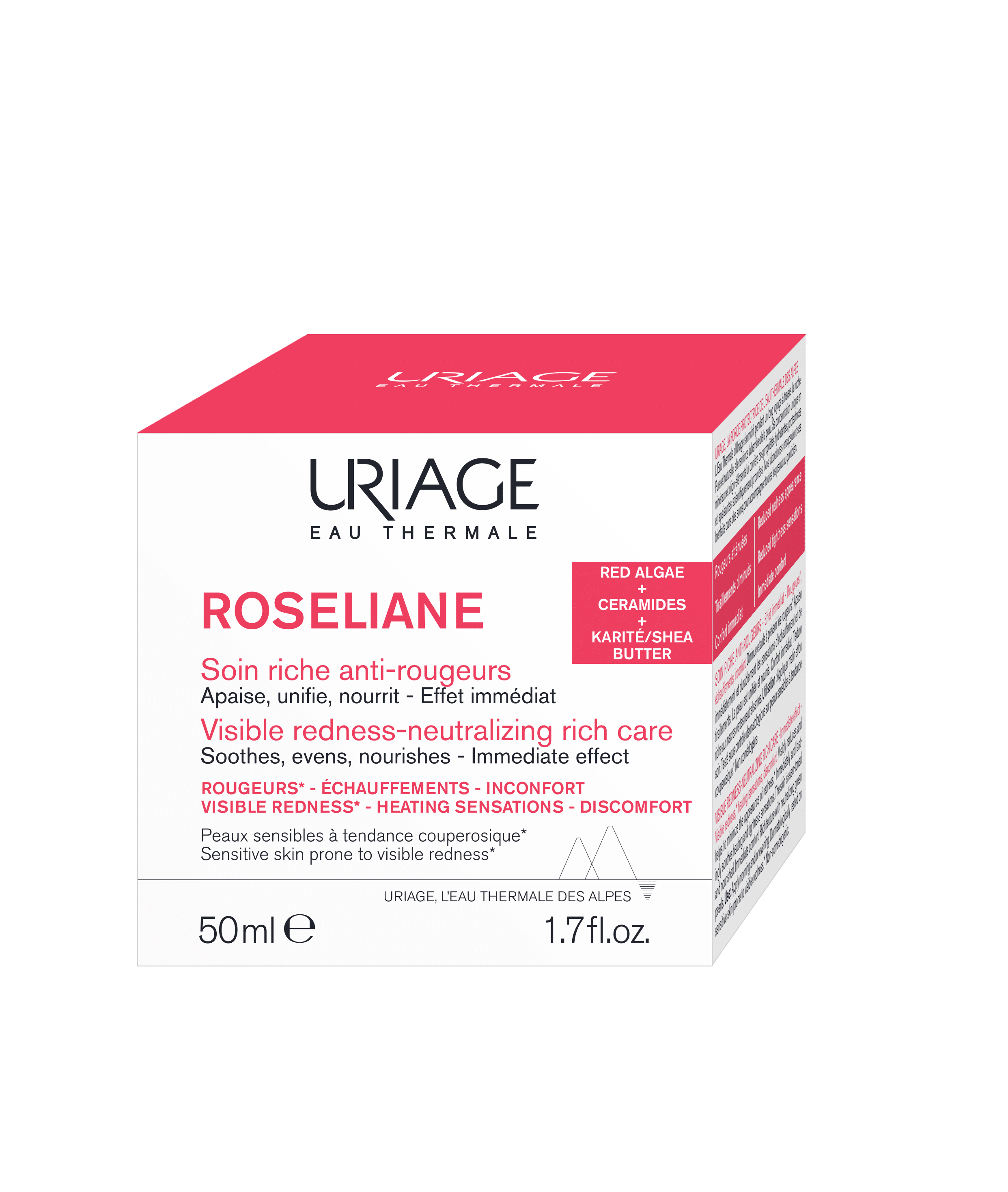 URIAGE - ROSELIANE Soin Riche Anti-Rougeurs - 50ml